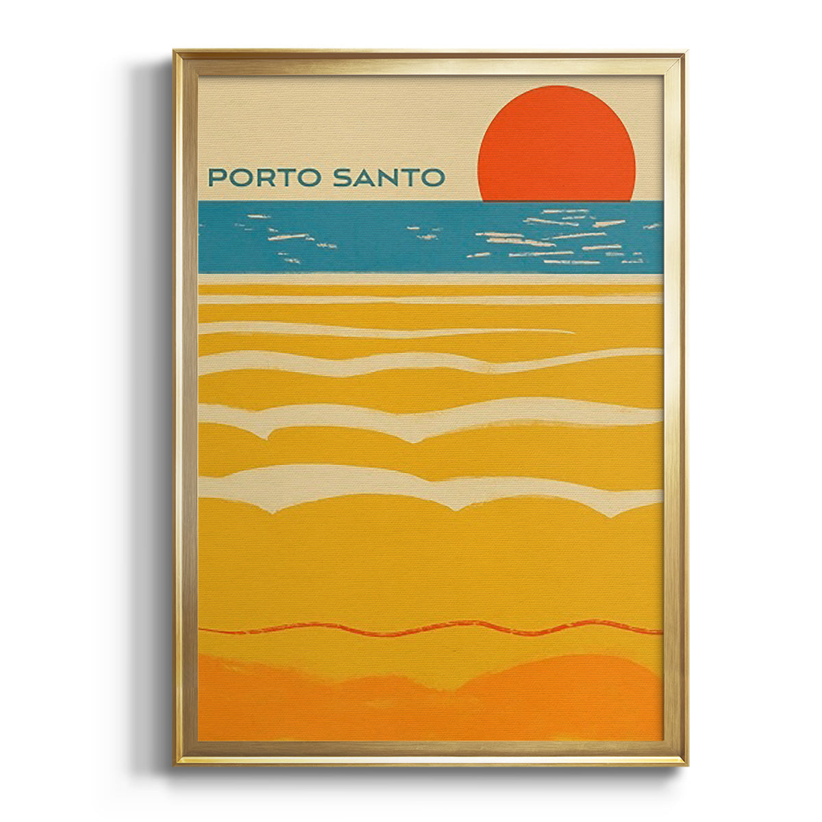 Sepia Botanical Journal I - Modern Framed Canvas Print