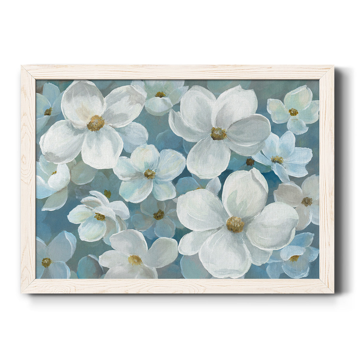 White Expression-Premium Framed Canvas - Ready to Hang