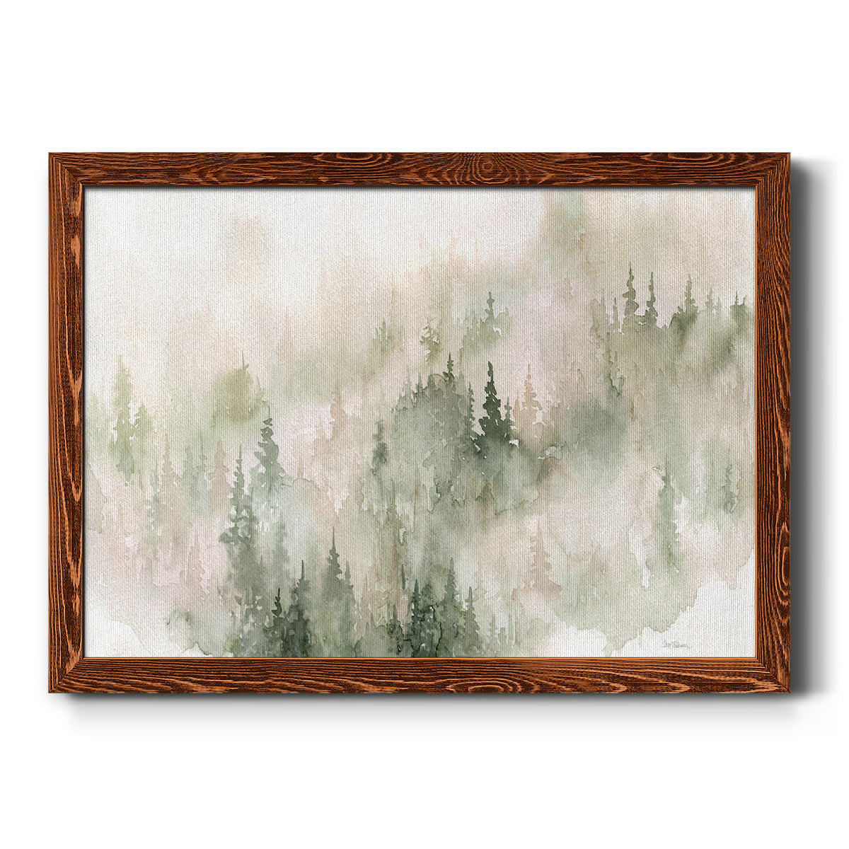 Misty Mountain Sides-Premium Framed Canvas - Ready to Hang