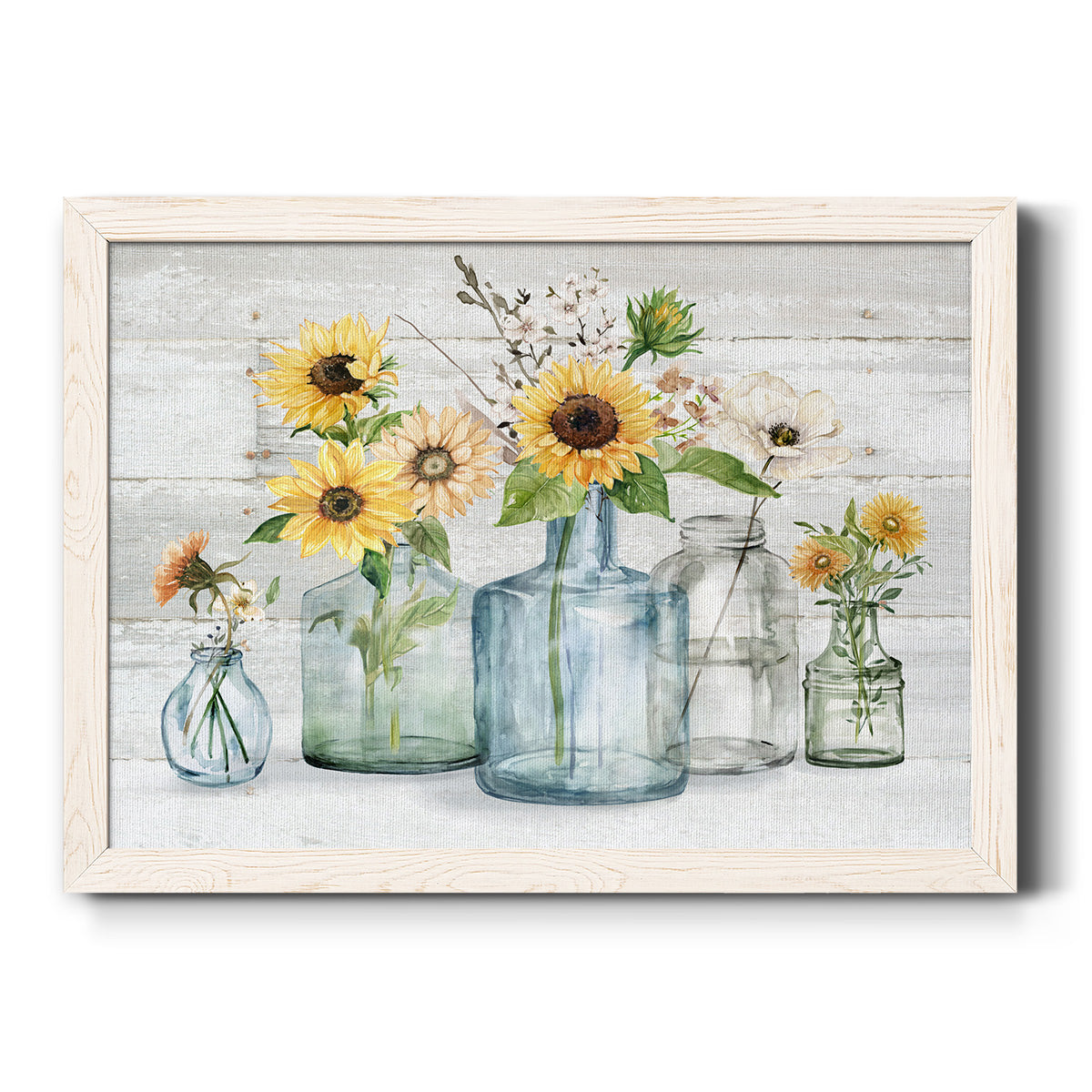 Sunflower Extravaganza-Premium Framed Canvas - Ready to Hang