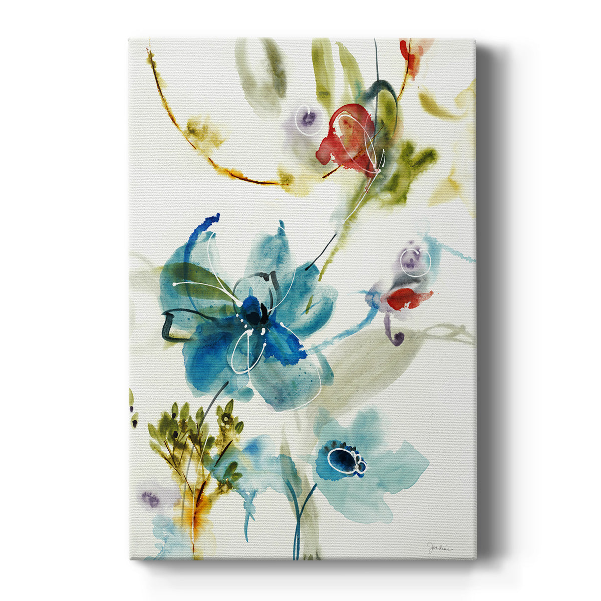 Color Of Summer I Premium Gallery Wrapped Canvas - Ready to Hang