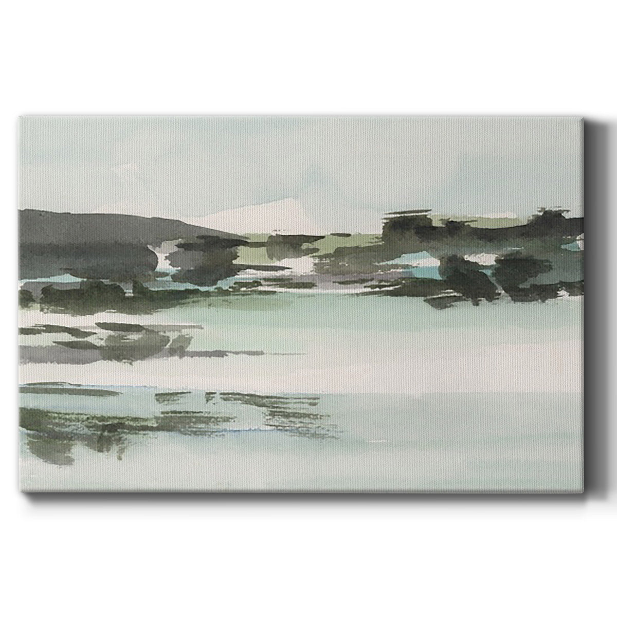 Turquoise Marsh II - Canvas Art Print