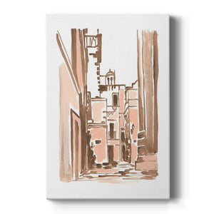 Blush Architecture Study II Premium Gallery Wrapped Canvas - Ready to Hang