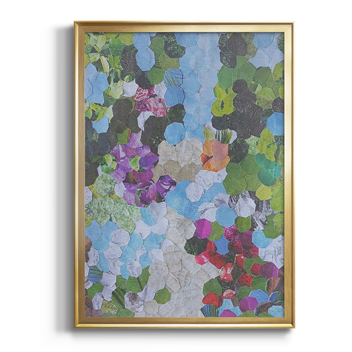 Soft Half Shell I - Modern Framed Canvas Print