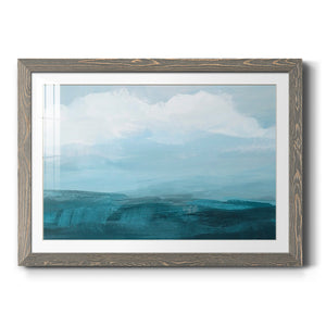 Azure Rising II-Premium Framed Print - Ready to Hang