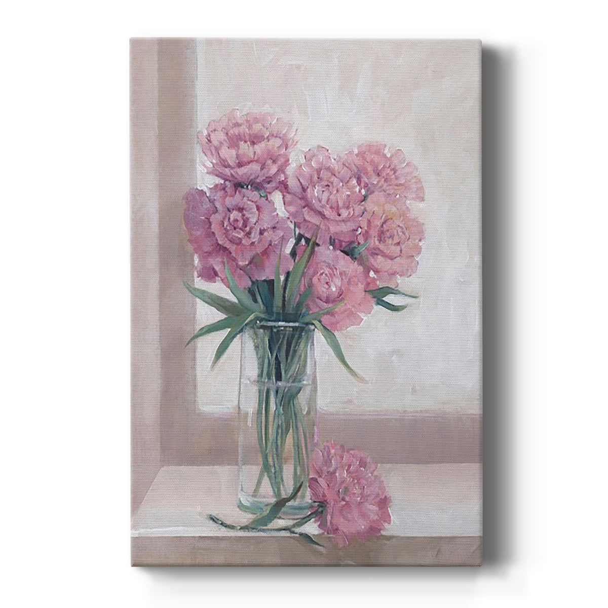 Windowsill Floral II - Canvas Art Print