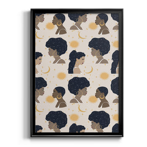 Heavenly Hair Collection E Premium Framed Print - Ready to Hang