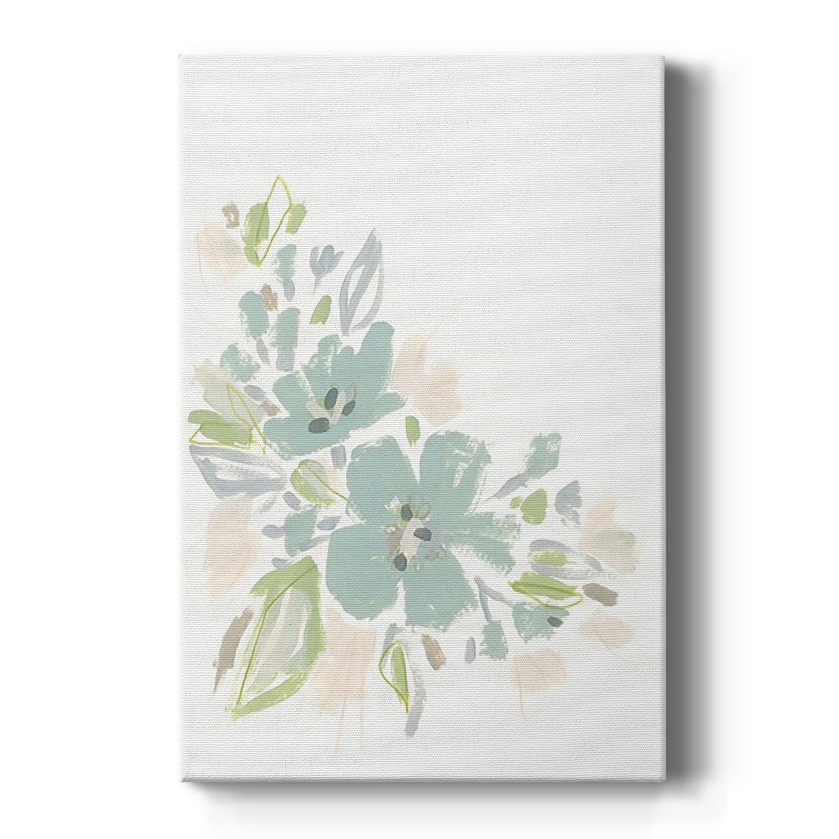 Seafoam Petals I - Canvas Art Print
