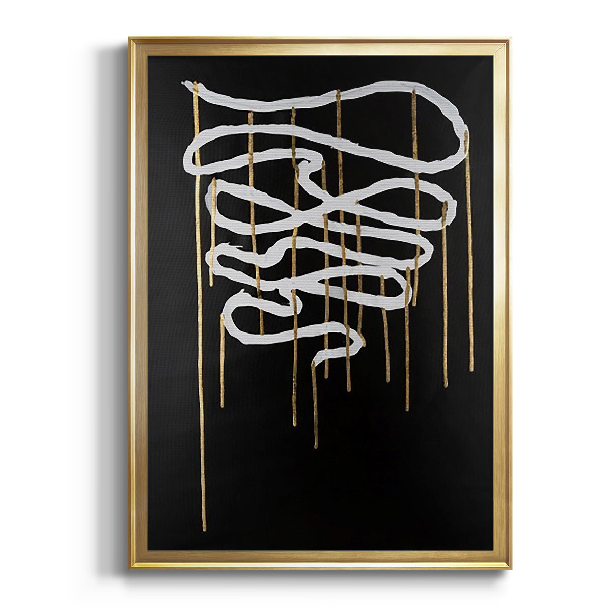 Soft Half Shell I - Modern Framed Canvas Print