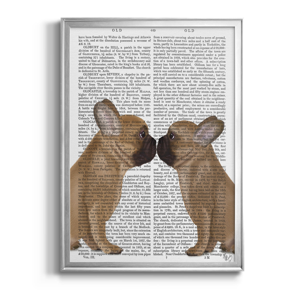 French Kiss Close Up Premium Framed Print - Ready to Hang