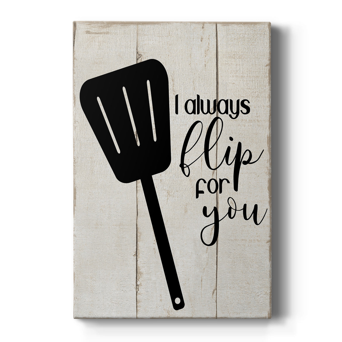Flip For You - Canvas Art Print