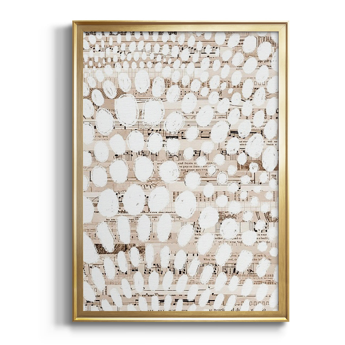 Vintage Pattern II Premium Framed Print - Ready to Hang