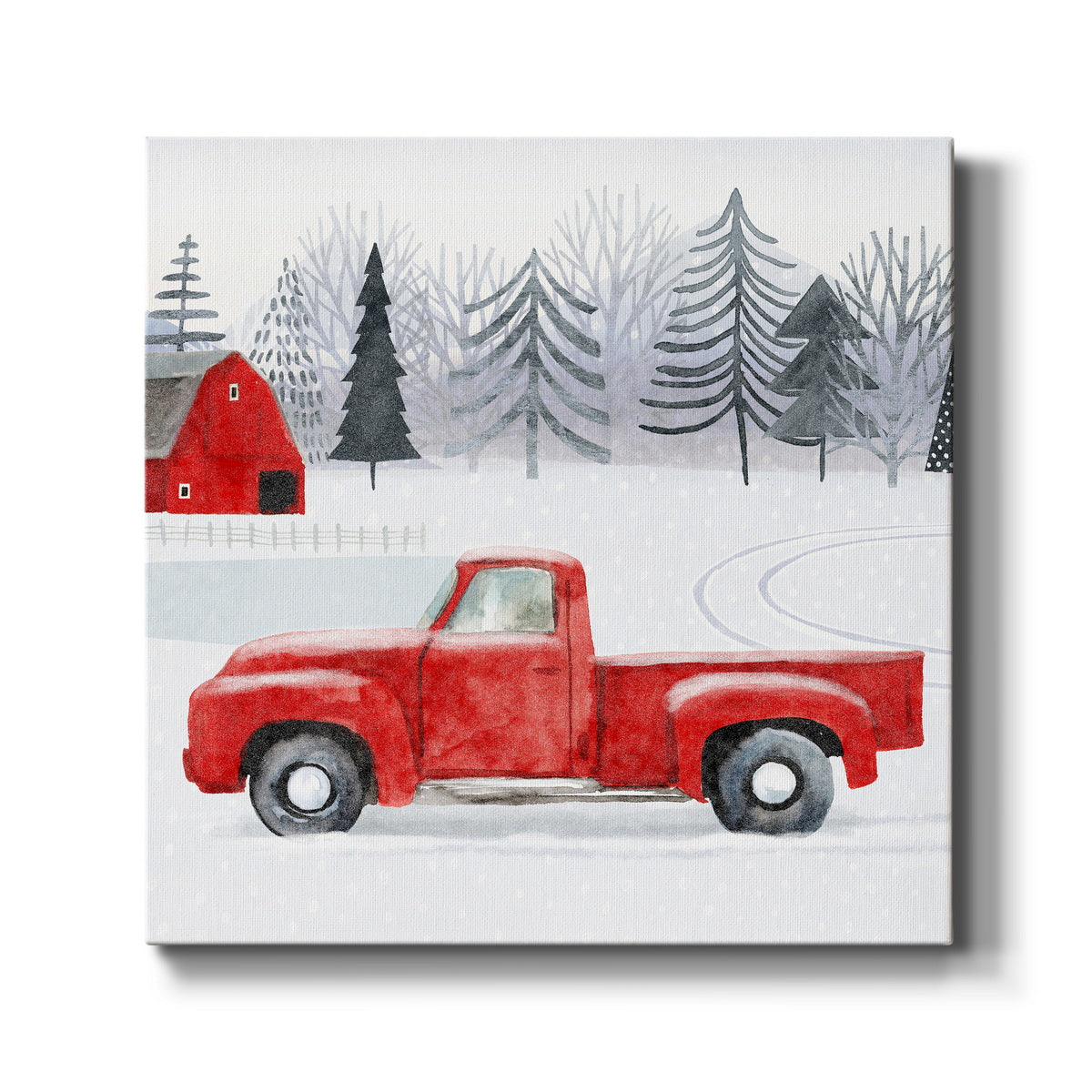 Snow Country I - Canvas Art Print
