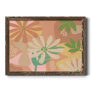 Neutral Blooms III-Premium Framed Canvas - Ready to Hang