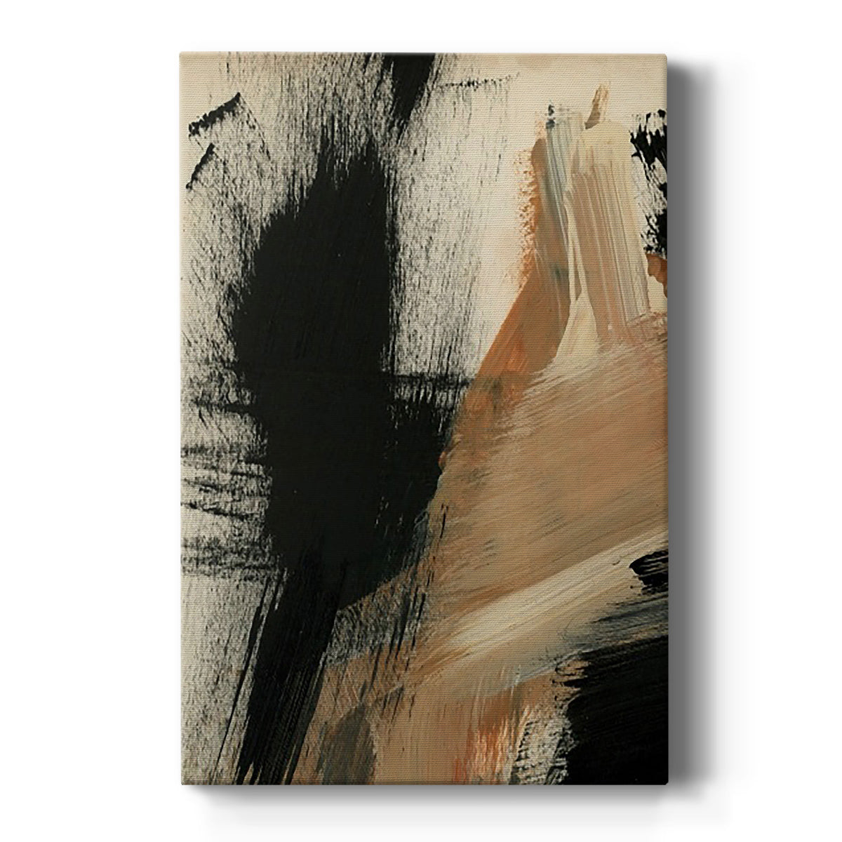 Baked Paintstrokes I - Canvas Art Print