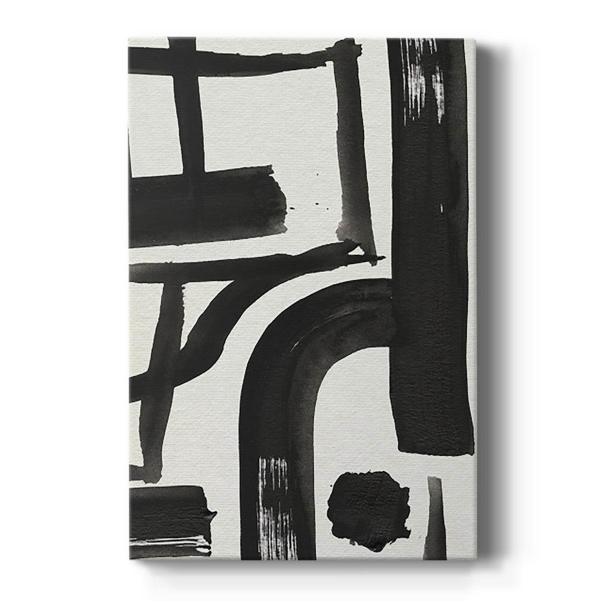 Inkwell Intersect I Premium Gallery Wrapped Canvas - Ready to Hang