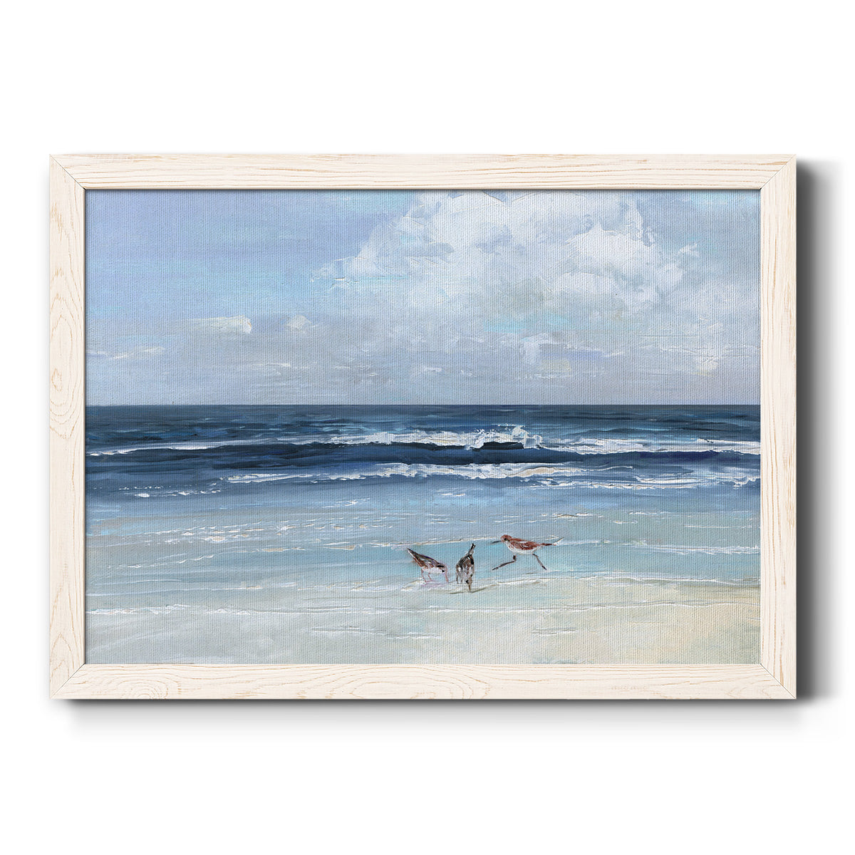 Beach Trio-Premium Framed Canvas - Ready to Hang