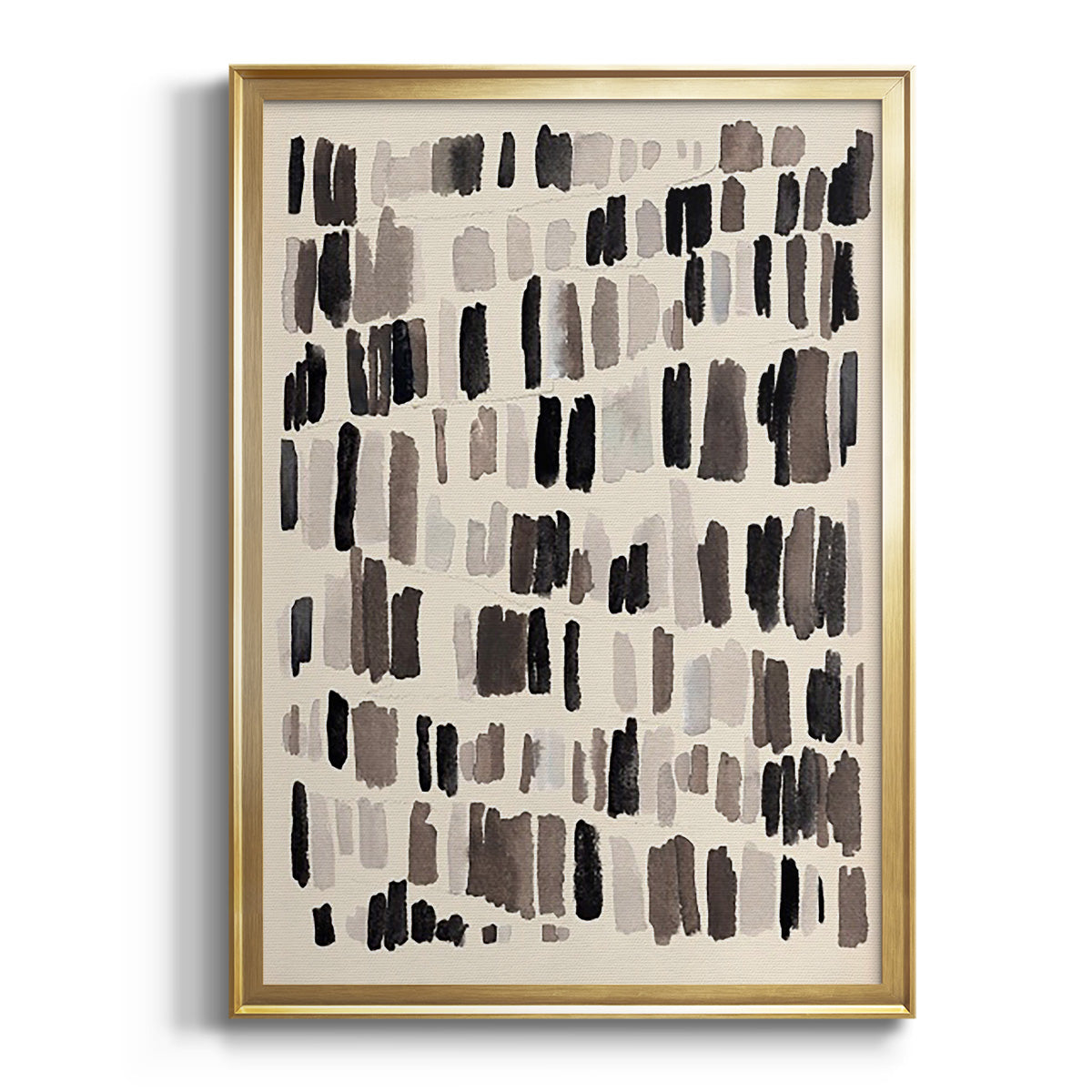 Soft Half Shell I - Modern Framed Canvas Print