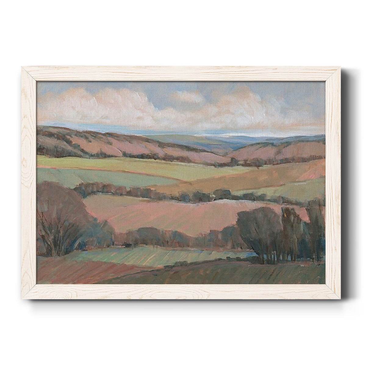 Hilly Countryside II-Premium Framed Canvas - Ready to Hang