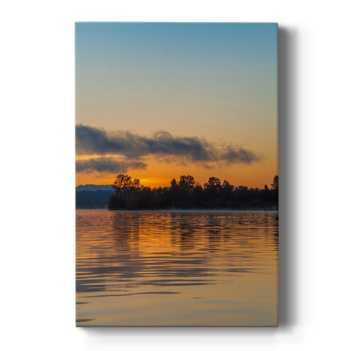 Molten Gold Premium Gallery Wrapped Canvas - Ready to Hang