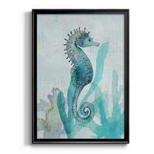 Seahorse I Premium Framed Print - Ready to Hang