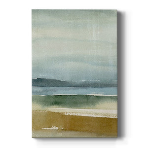 Ochre Outlook II Premium Gallery Wrapped Canvas - Ready to Hang