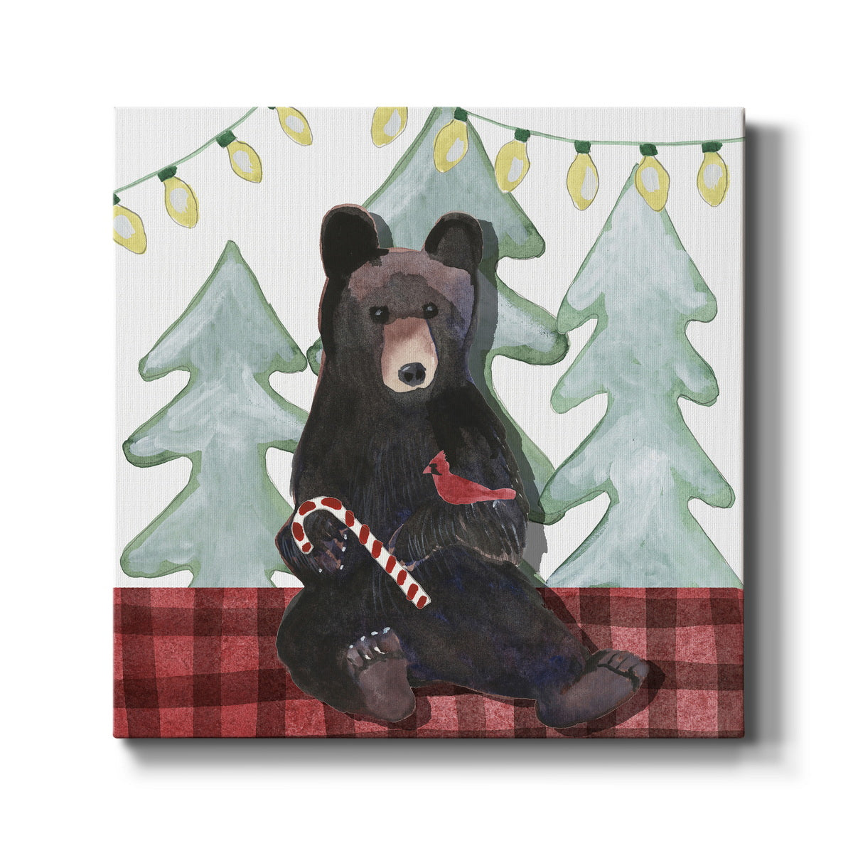 A Very Beary Christmas I - Canvas Art Print
