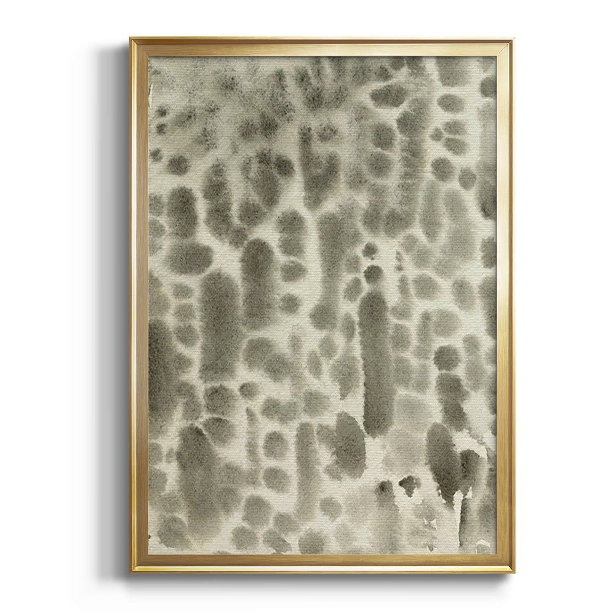 Soft Half Shell I - Modern Framed Canvas Print