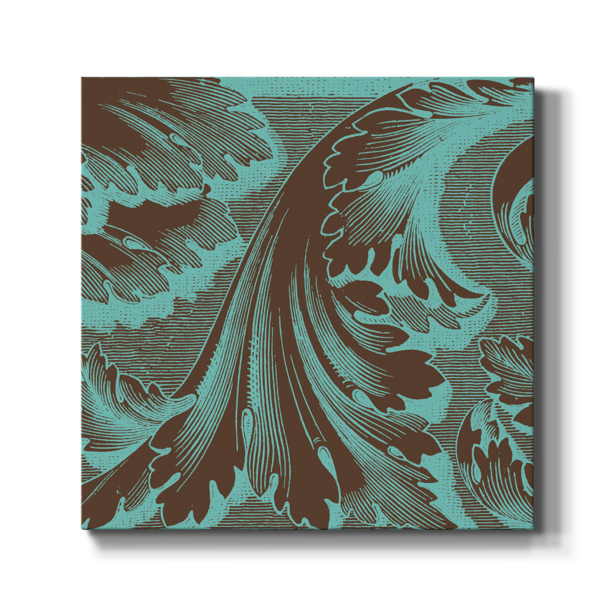 Azure Acanthus I - Canvas Art Print
