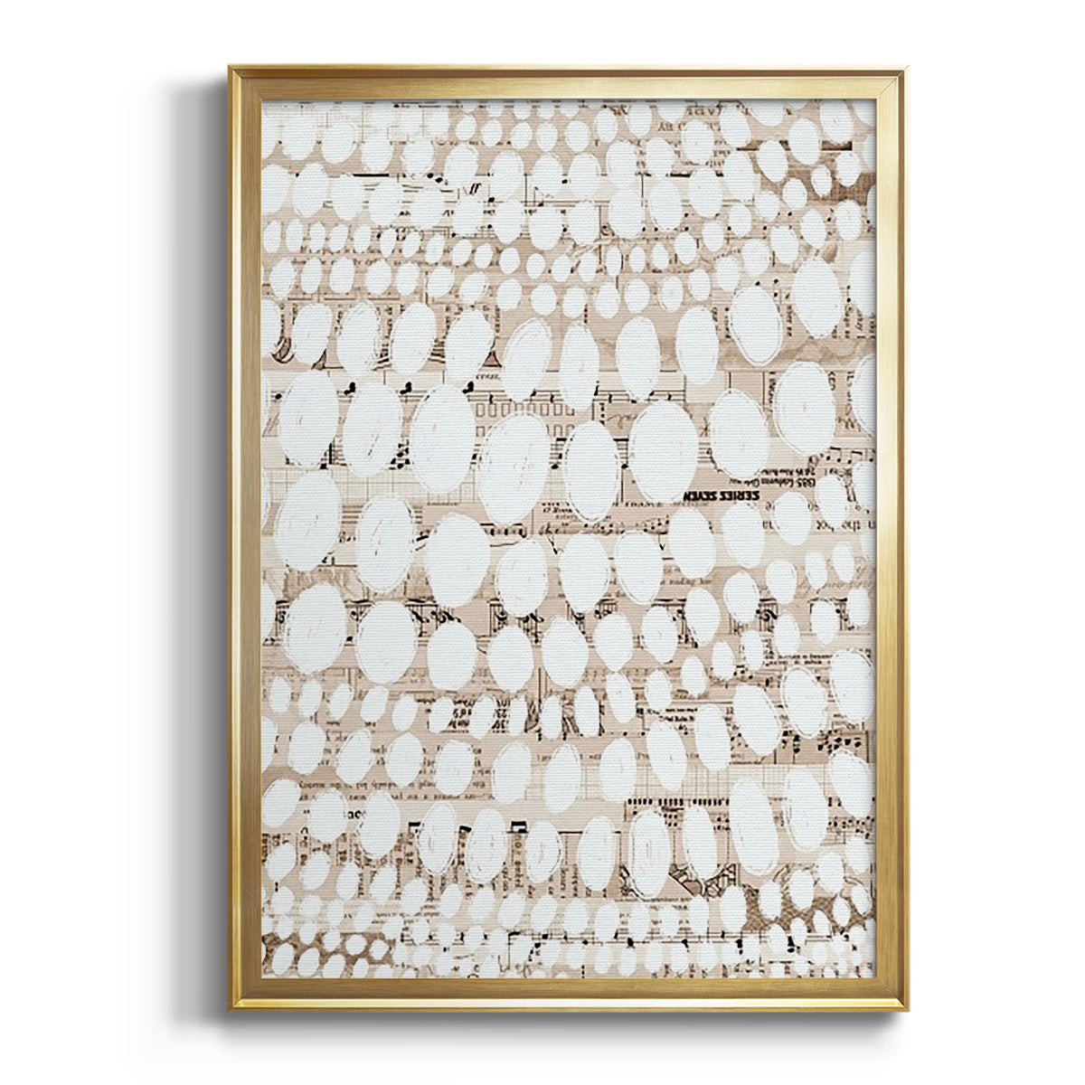 Vintage Pattern III Premium Framed Print - Ready to Hang