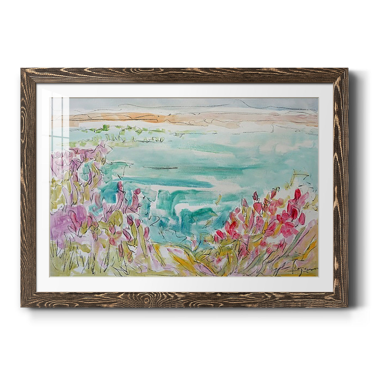On a Whim, Fly-Premium Framed Print - Ready to Hang