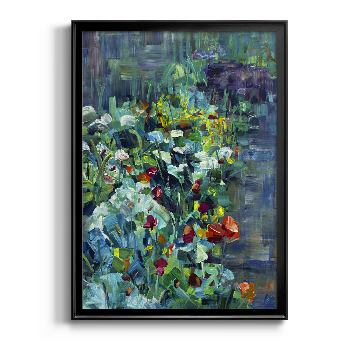 Lots of Love in the Garden Premium Framed Print - Ready to Hang