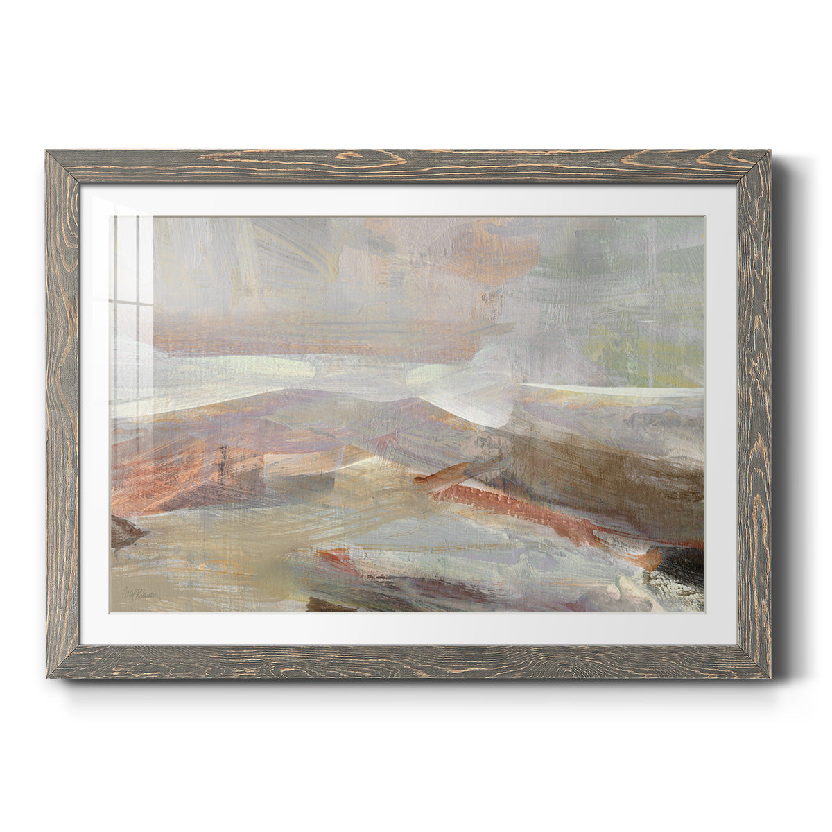 Distant Canyon-Premium Framed Print - Ready to Hang