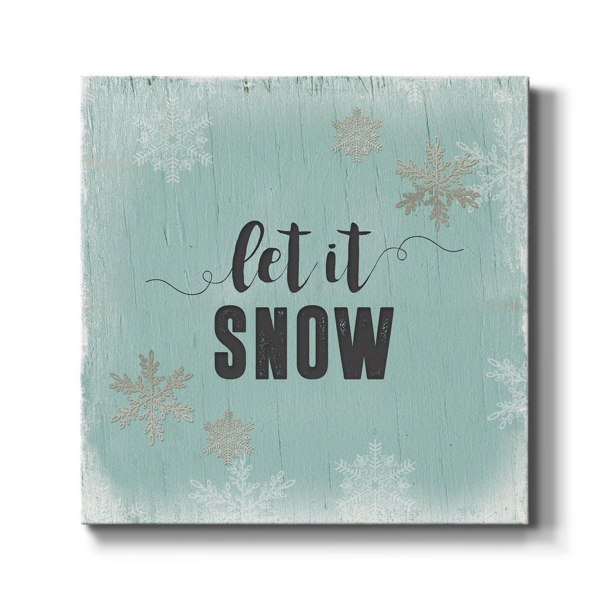 Let It Snow - Canvas Art Print
