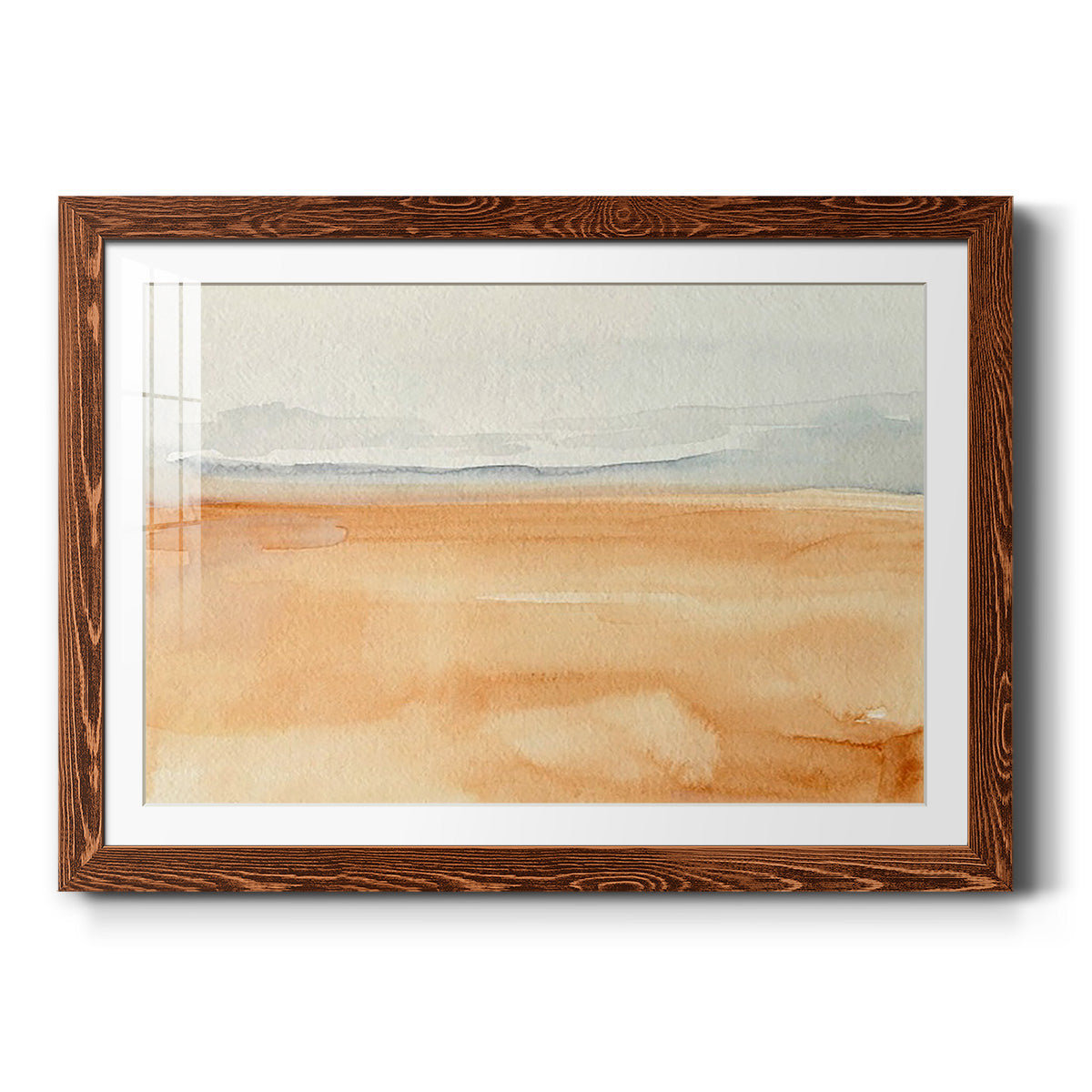 Ash Blue Horizon I-Premium Framed Print - Ready to Hang