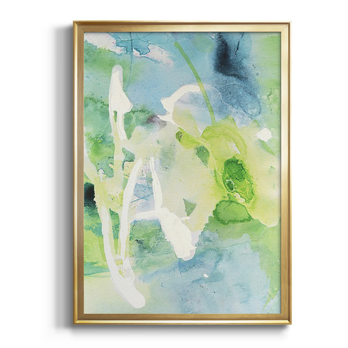 Soft Half Shell I - Modern Framed Canvas Print