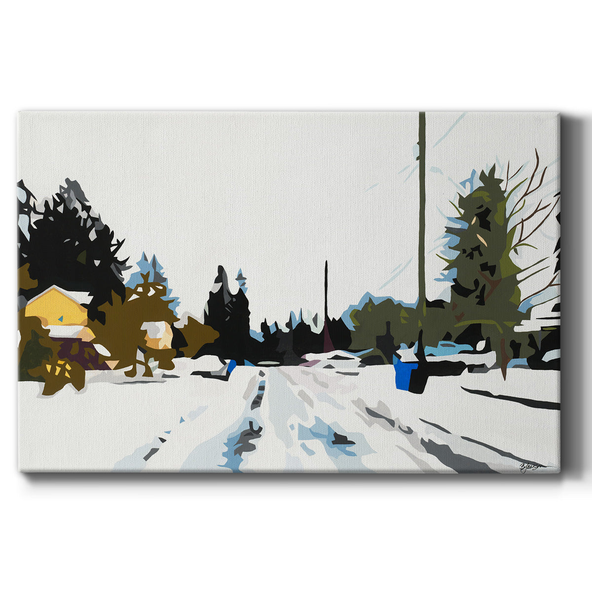 Winterhood Premium Gallery Wrapped Canvas - Ready to Hang