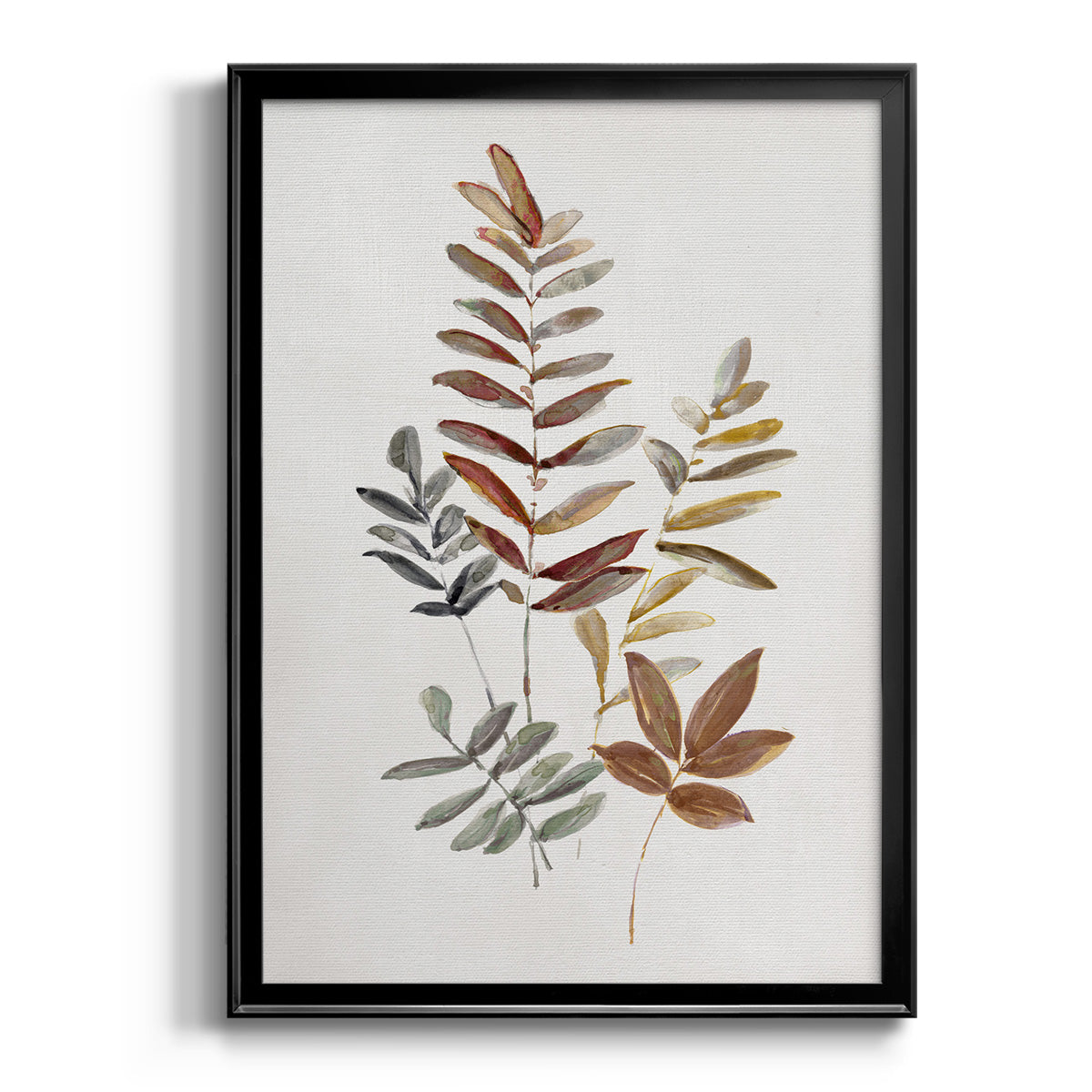 Autumn Leaves I Premium Framed Print - Ready to Hang