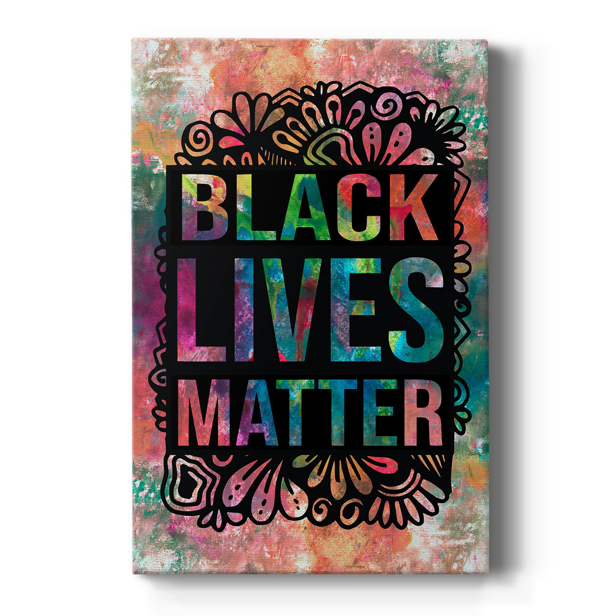 Graffiti Black Lives Matter - Canvas Art Print