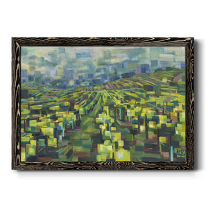 Yellow Grapevines Forever-Premium Framed Canvas - Ready to Hang