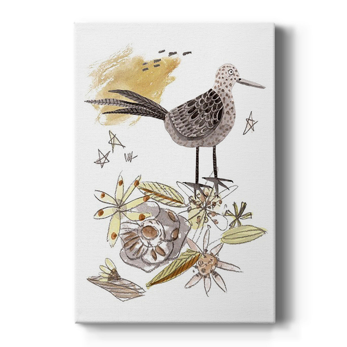 Glowing Garden at Dusk II - Canvas Art Print