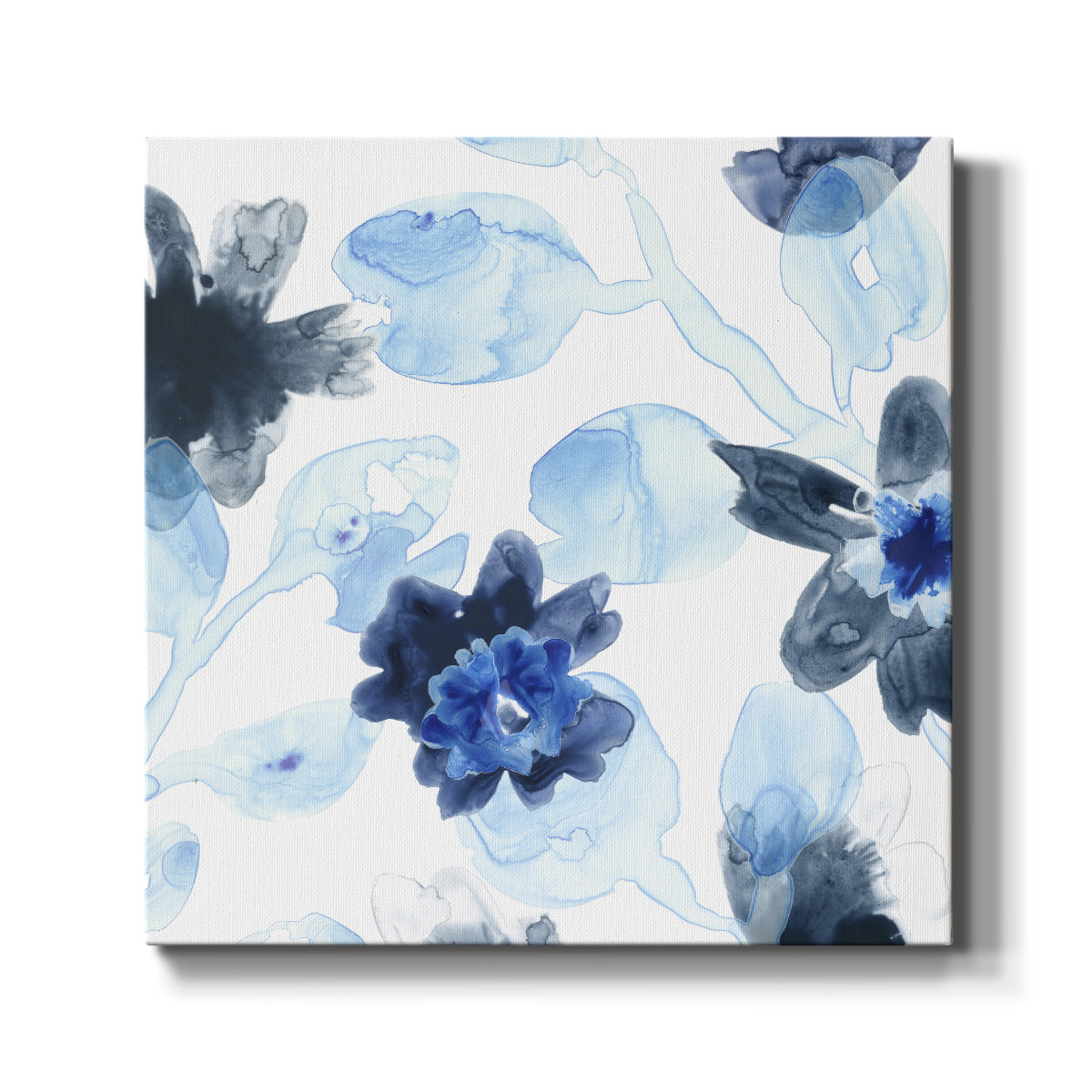Blue Gossamer Garden IV-Premium Gallery Wrapped Canvas - Ready to Hang