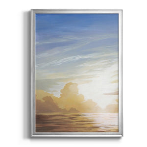Luminous Waters I Premium Framed Print - Ready to Hang