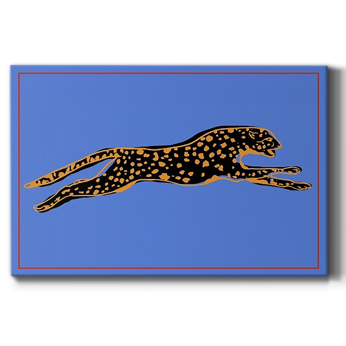 The Wild Leopard II Premium Gallery Wrapped Canvas - Ready to Hang