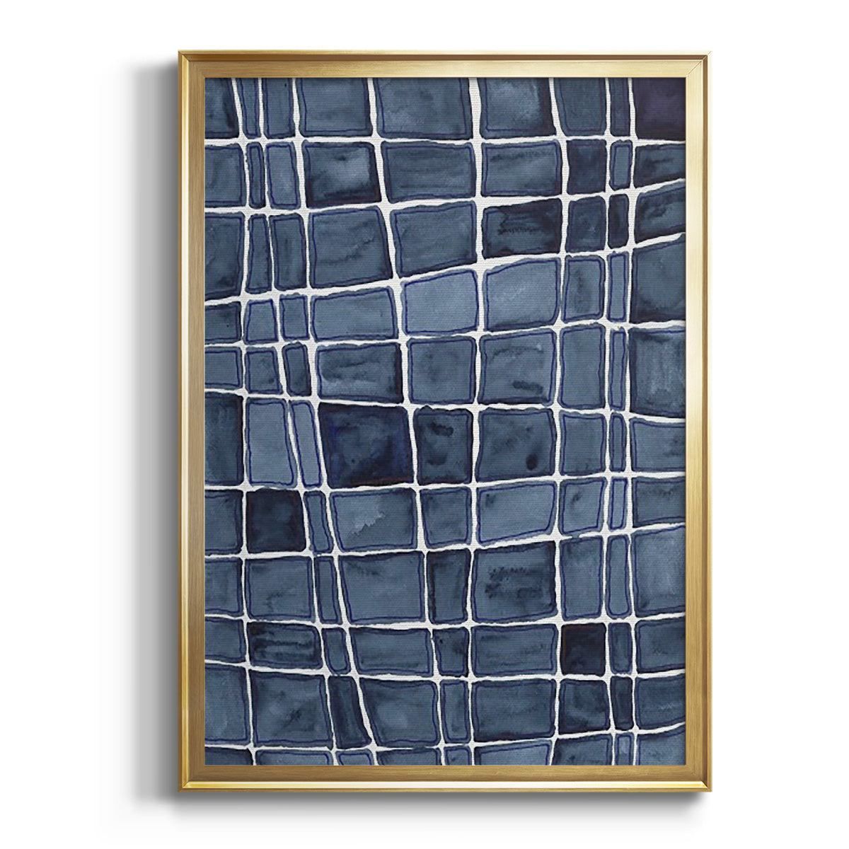 Soft Half Shell I - Modern Framed Canvas Print