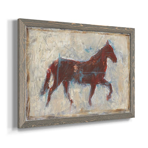 Iron Equine II-Premium Framed Canvas - Ready to Hang