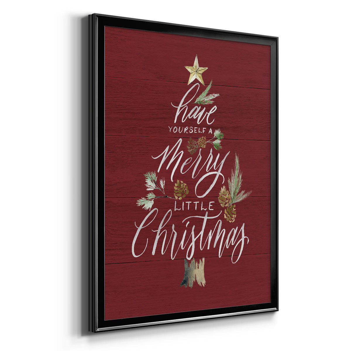 Merry Little Christmas Premium Framed Print - Ready to Hang