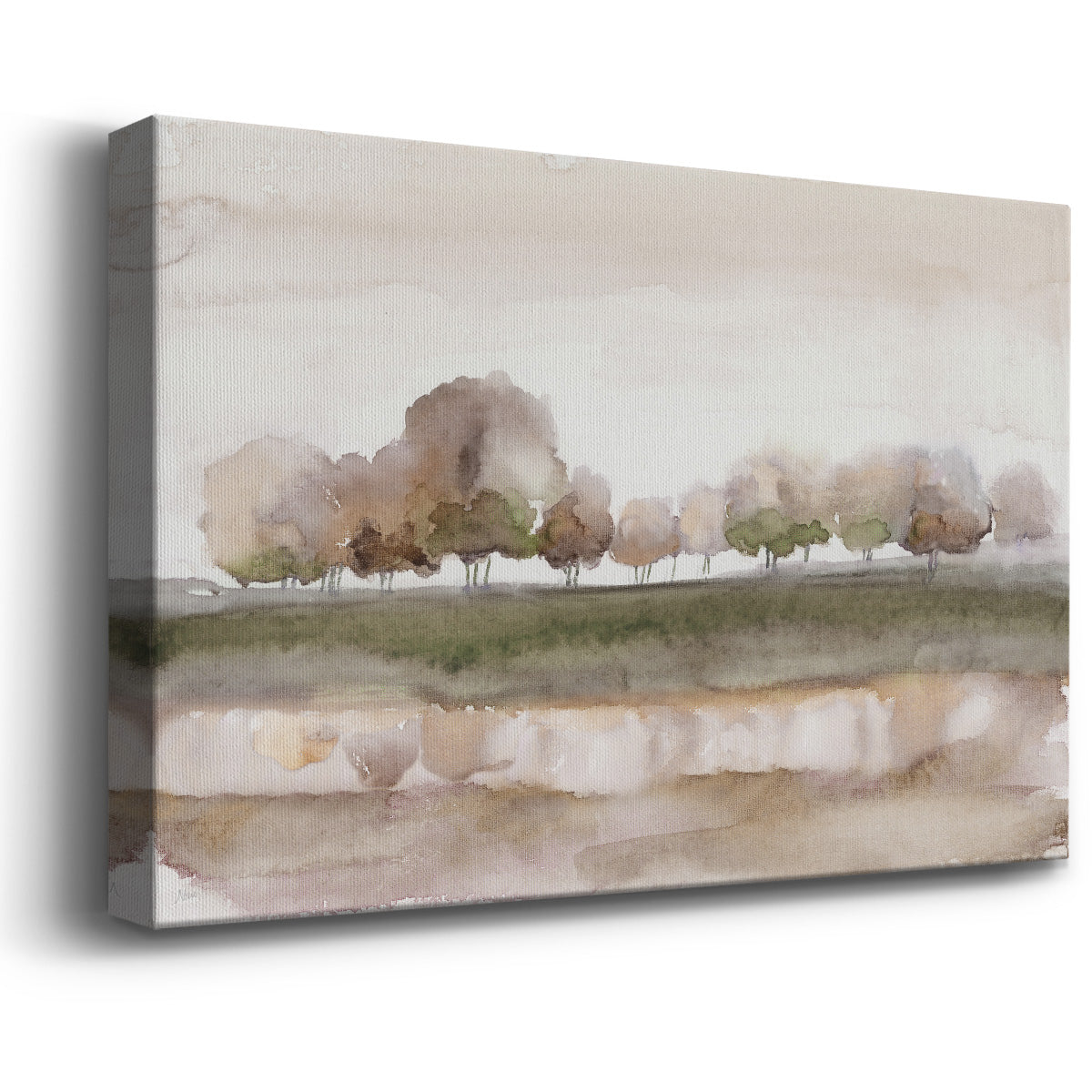 Soft Welcome Spring Premium Gallery Wrapped Canvas - Ready to Hang