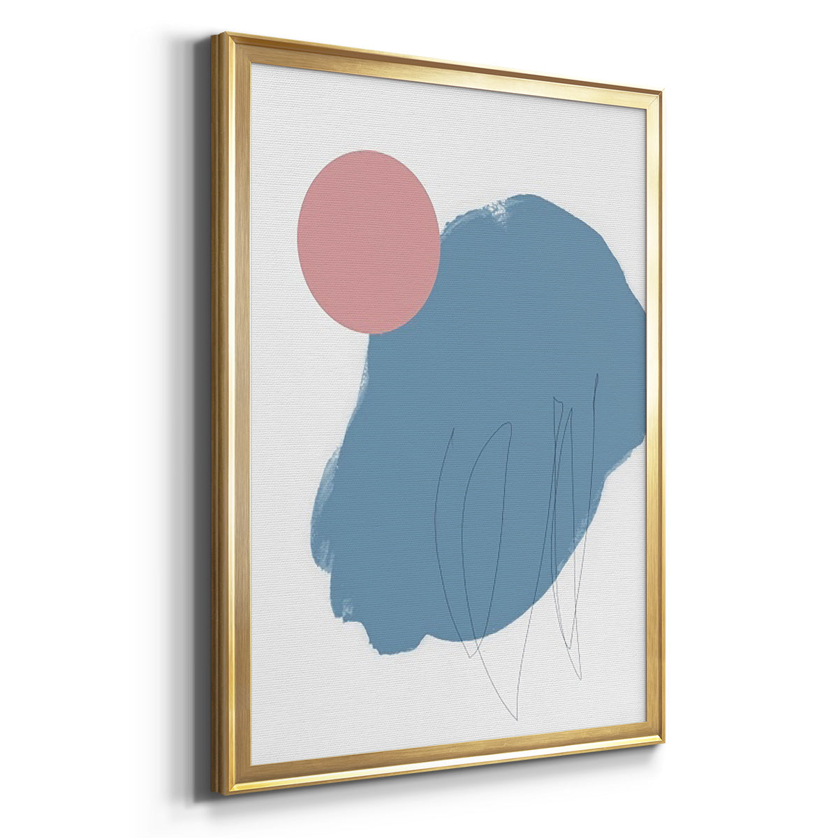 Elementary Abstract I Premium Framed Print - Ready to Hang