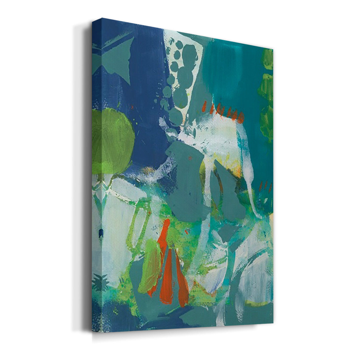 Tropical Graphics IV Premium Gallery Wrapped Canvas - Ready to Hang